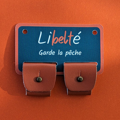 accessoire pour ceinture sans boucle libelte couleur peche