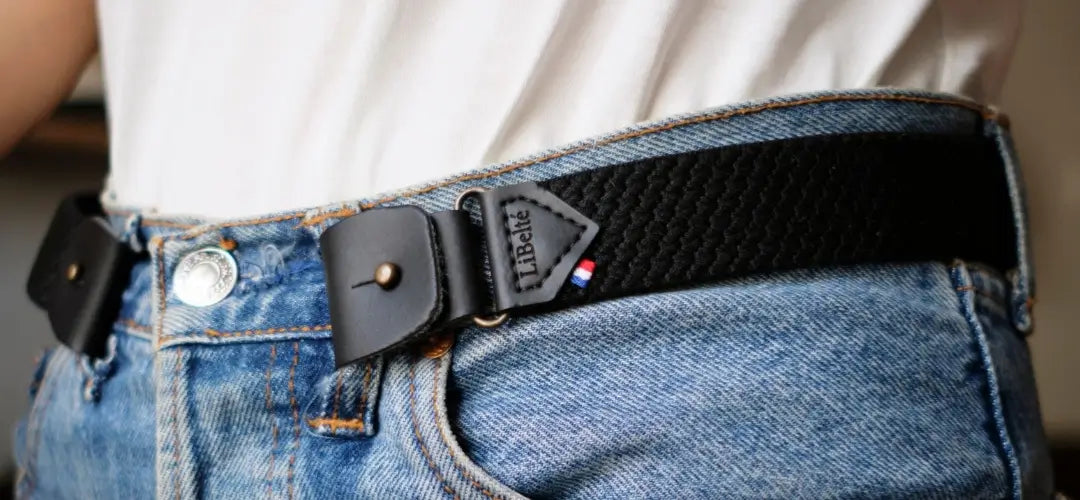 ceinture sans boucle elastique libelte