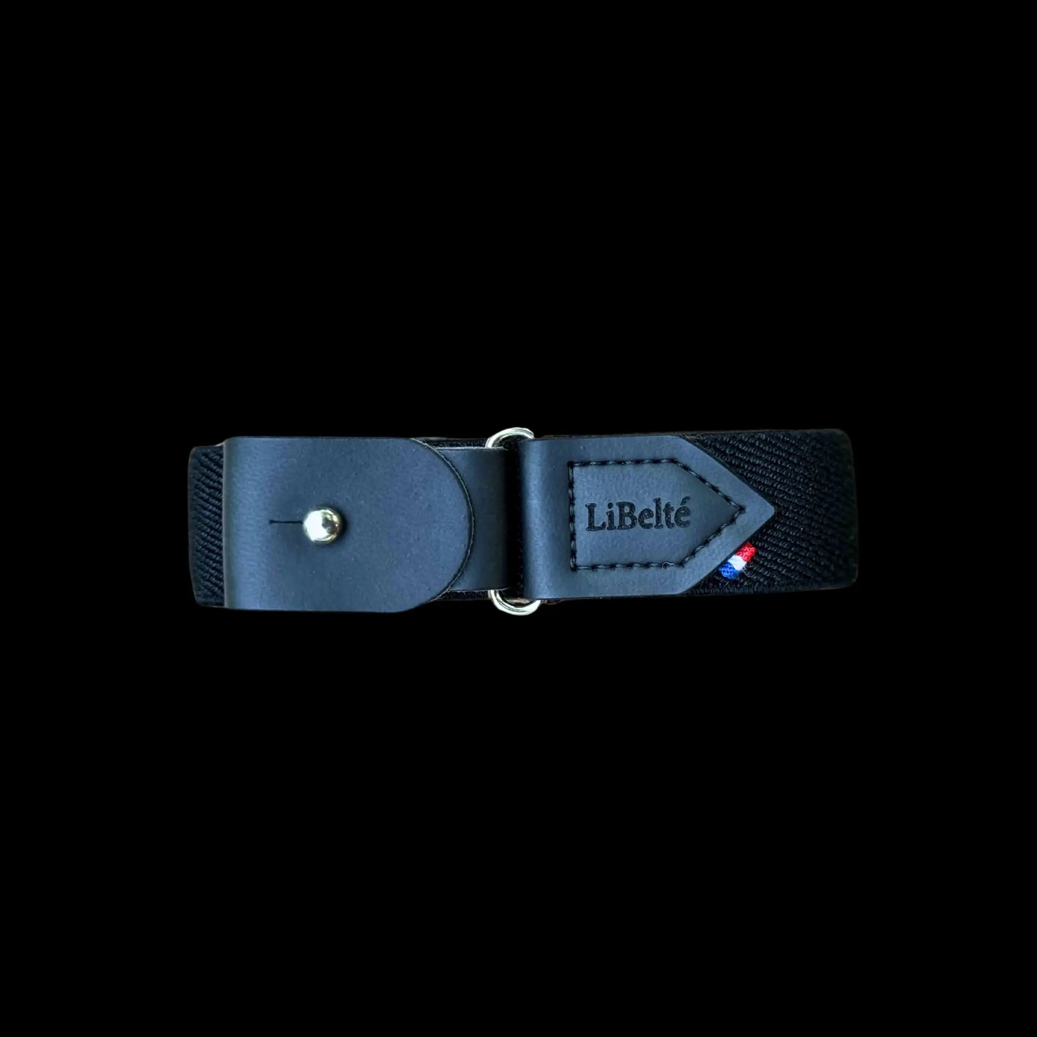 Ceinture En Cuir Uni à Clipser Pour Enfant Ou Taille XS - Boucle Amovible