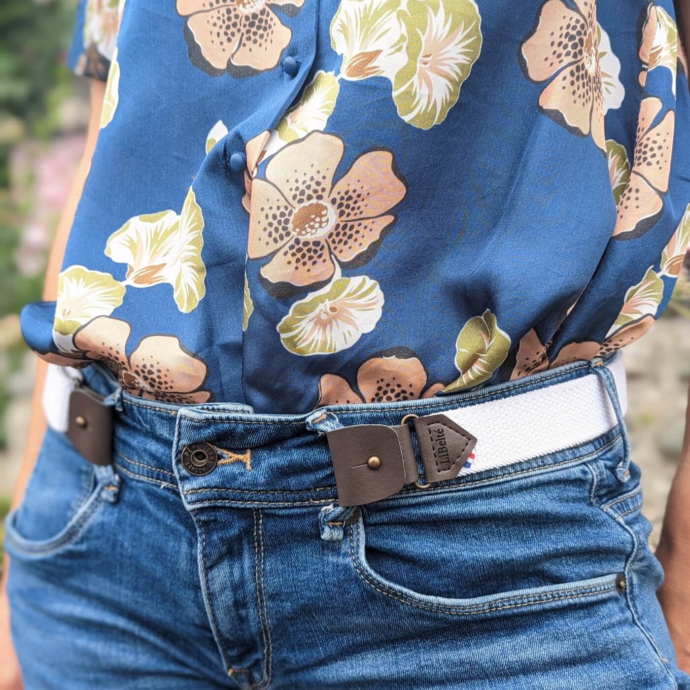 Ceinture Libelté® | Blanche