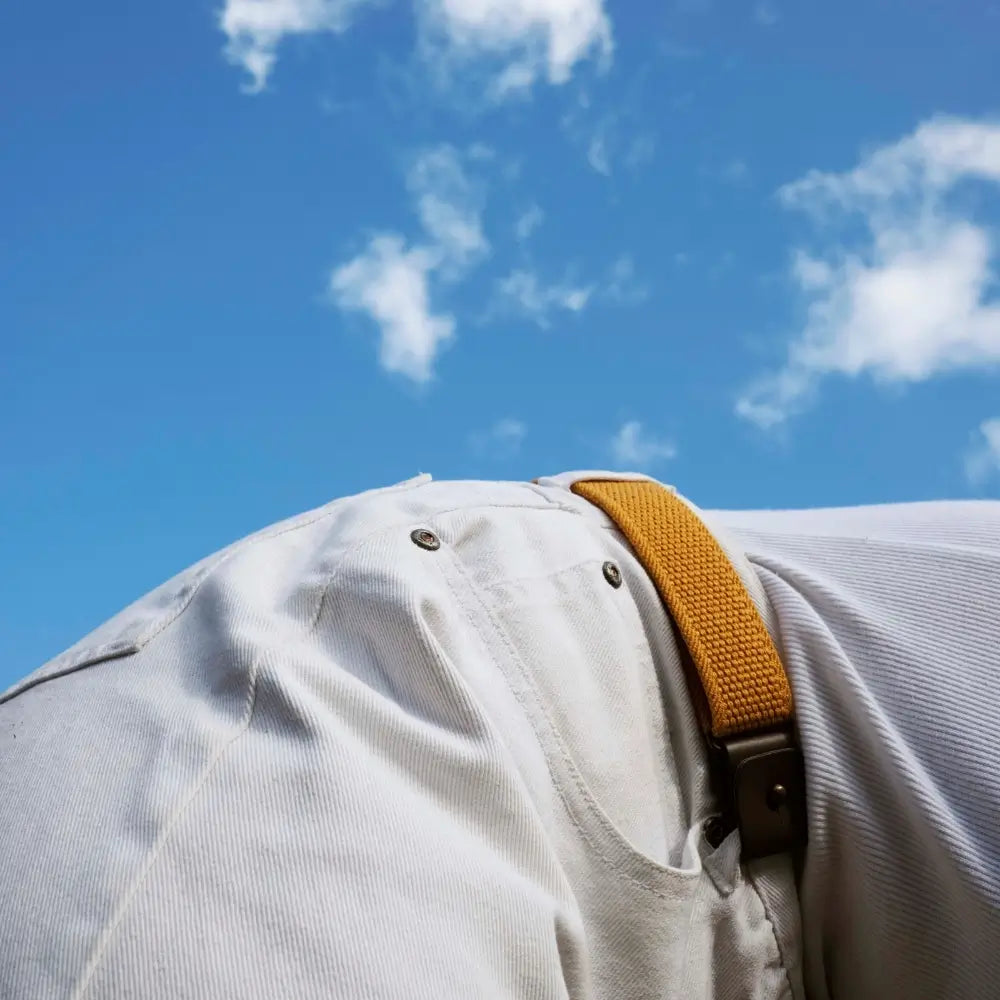 ceinture sans boucle elastique libelte couleur jaune 2