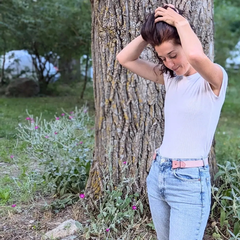 ceinture sans boucle elastique libelte femme