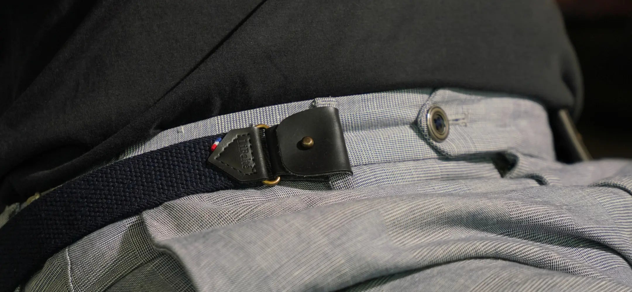 ceinture sans boucle libelte homme