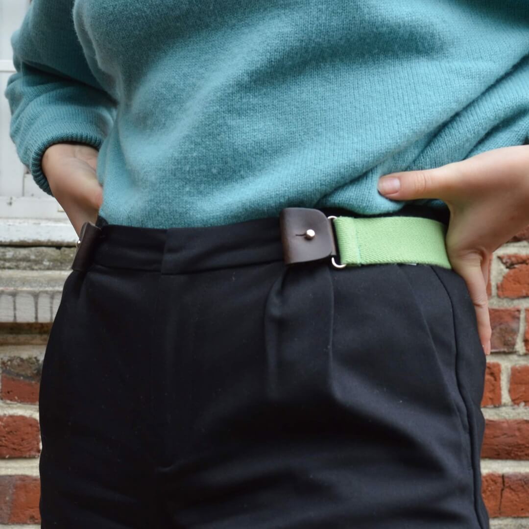 ceinture sans boucle elastique
