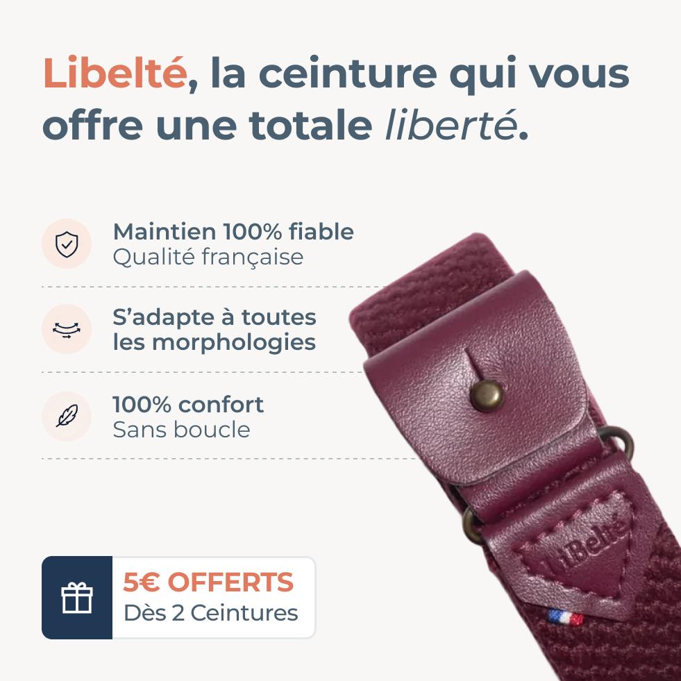 Ceinture Libelté® | Bordeaux