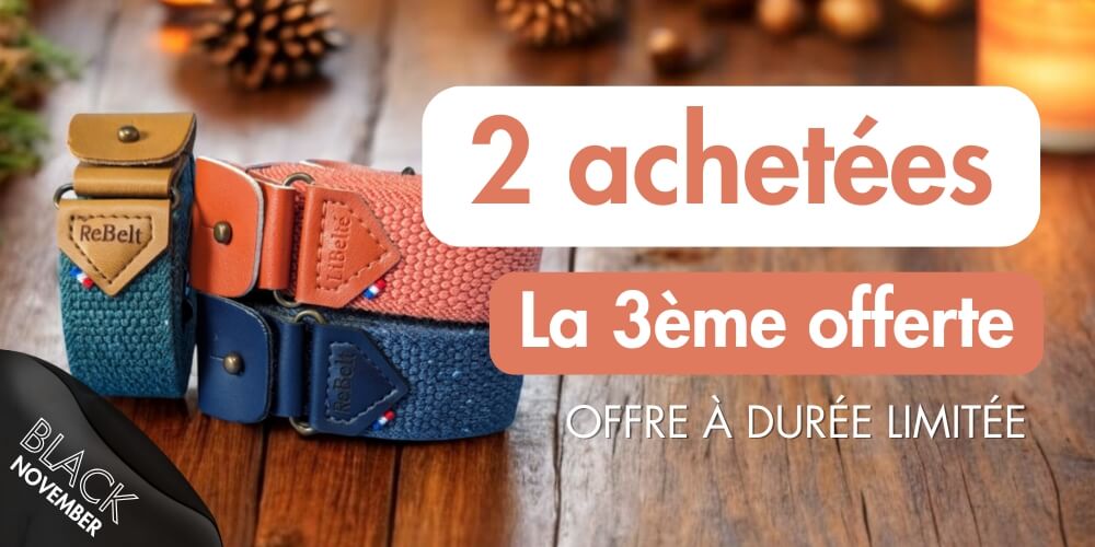 promotion black friday ceintures libelte