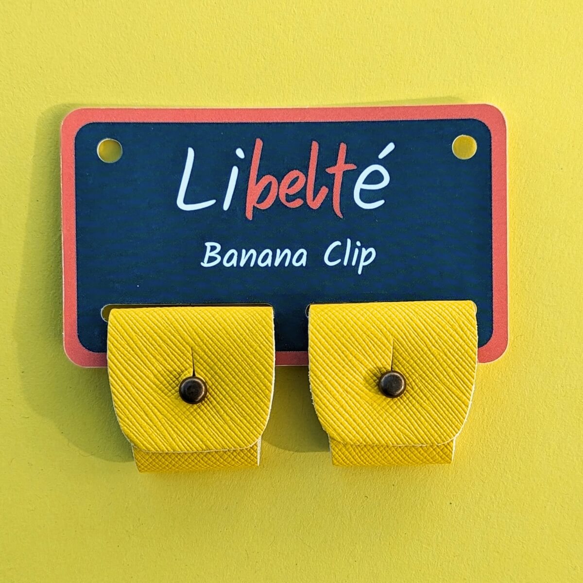 accessoire pour ceinture sans boucle libelte couleur jaune