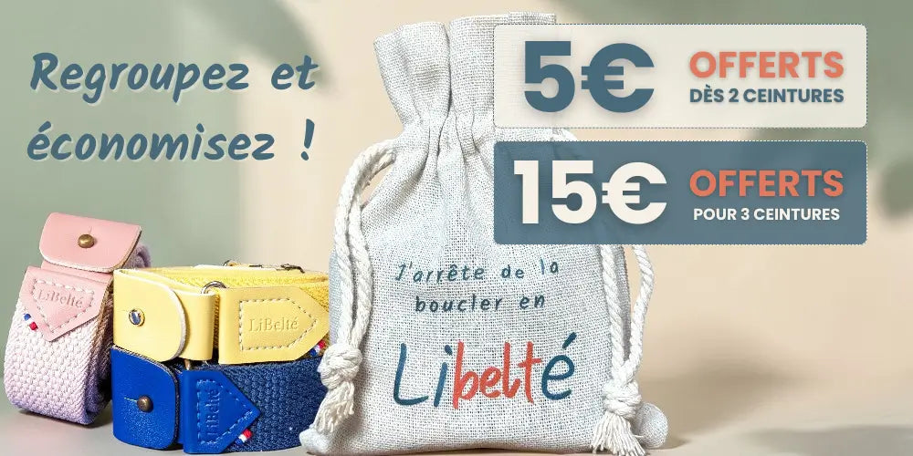 promotion ceinture sans boucle libelte