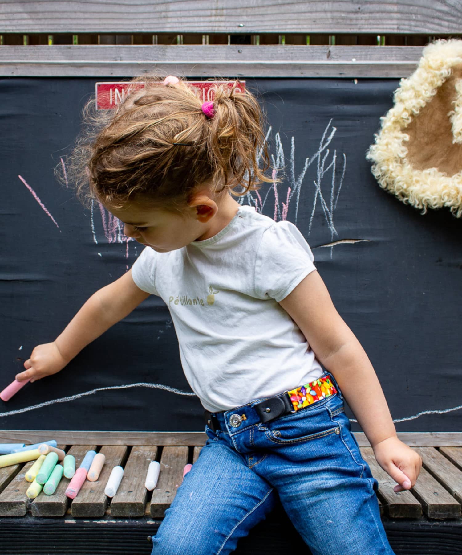 ceinture enfant bonbon rentrée des classes