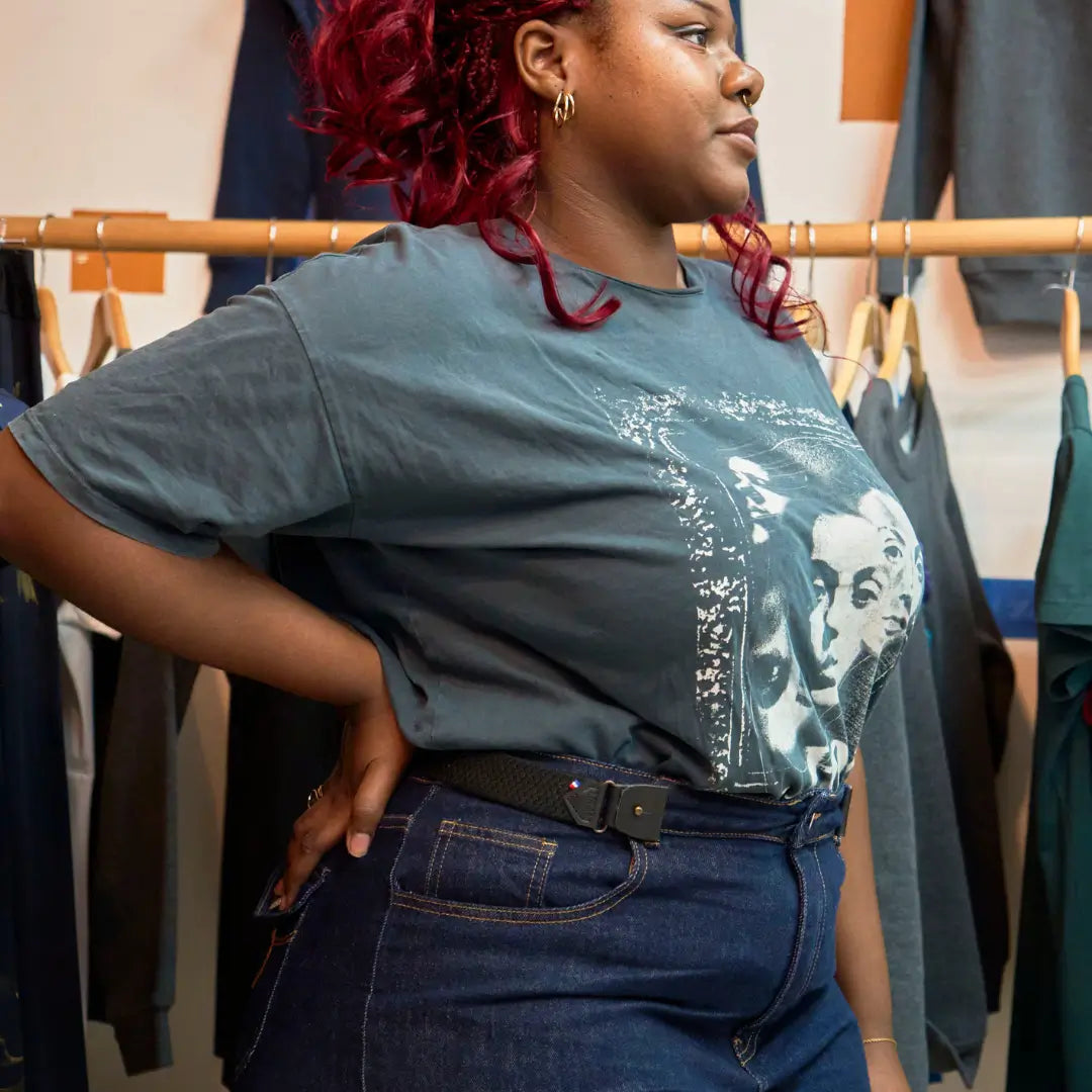 ceinture grande taille sans boucle