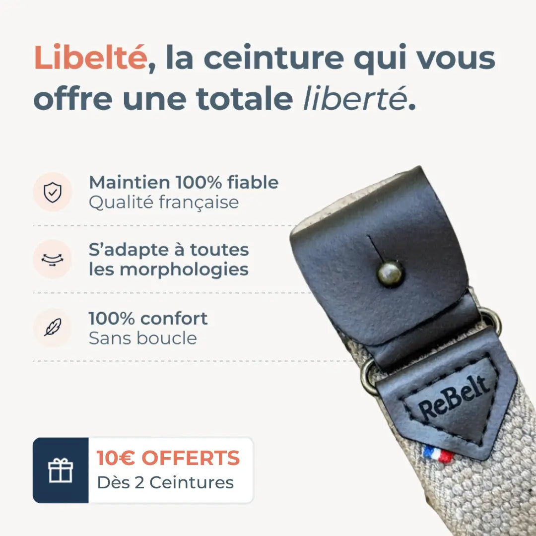 Ceinture Libelté® | Beige