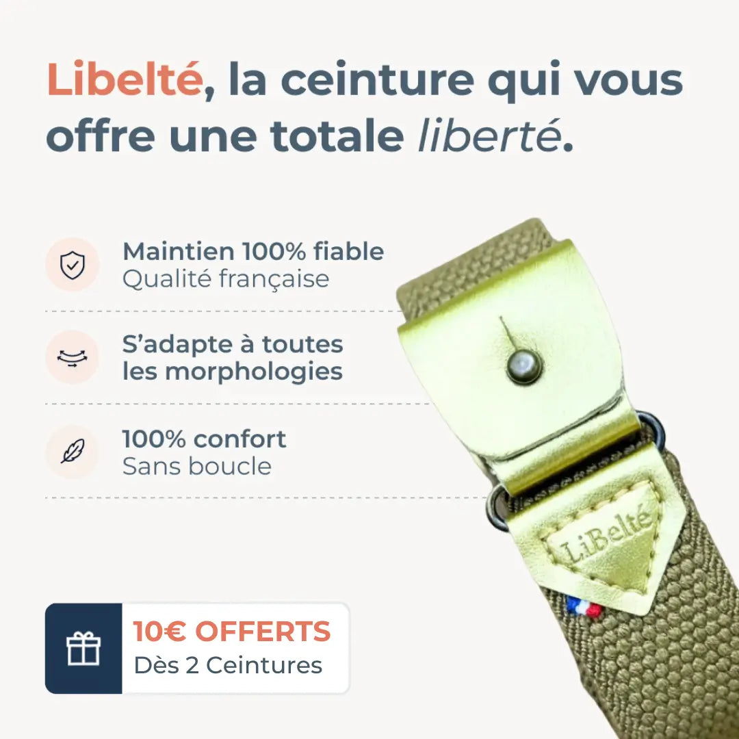 Ceinture Libelté® | Gold