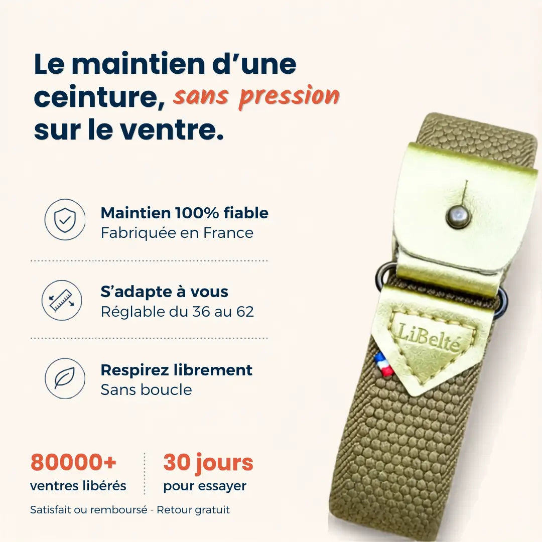 Ceinture Libelté® | Gold