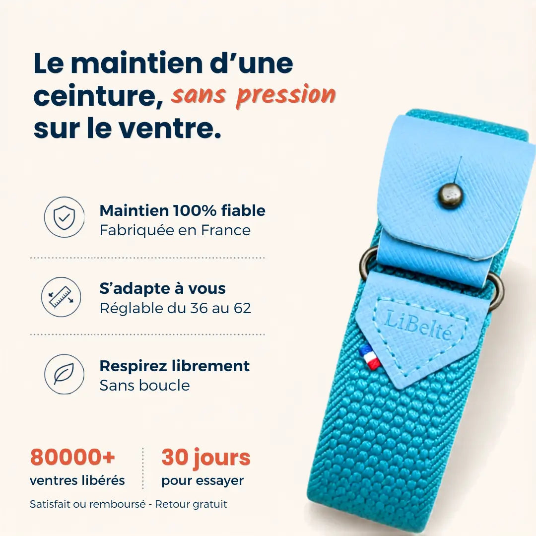 Ceinture Libelté® | Turquoise