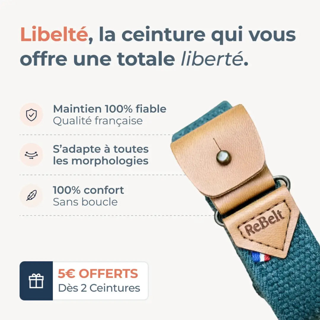 Ceinture Libelté® | Verte