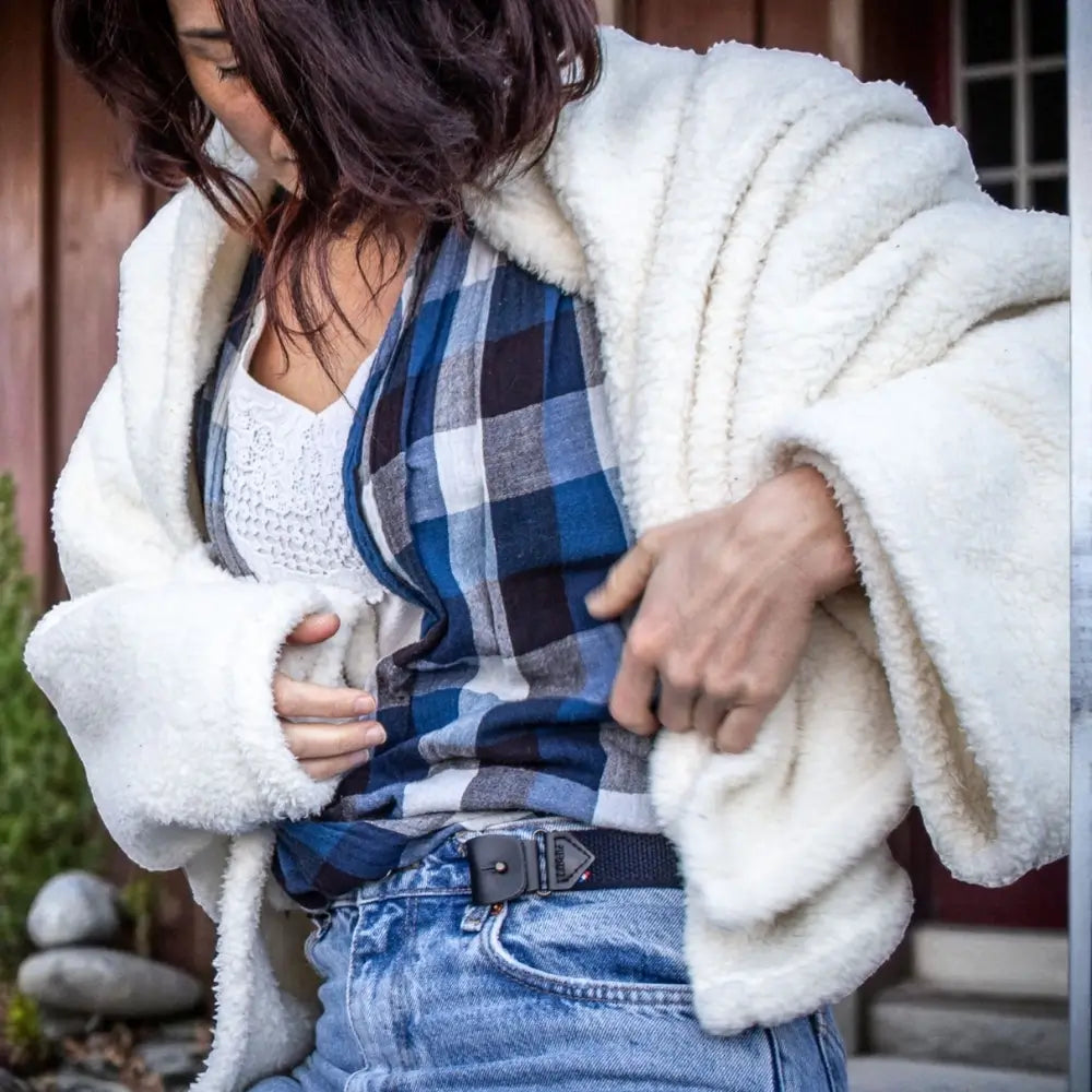 ceinture sans boucle elastique libelte couleur marine