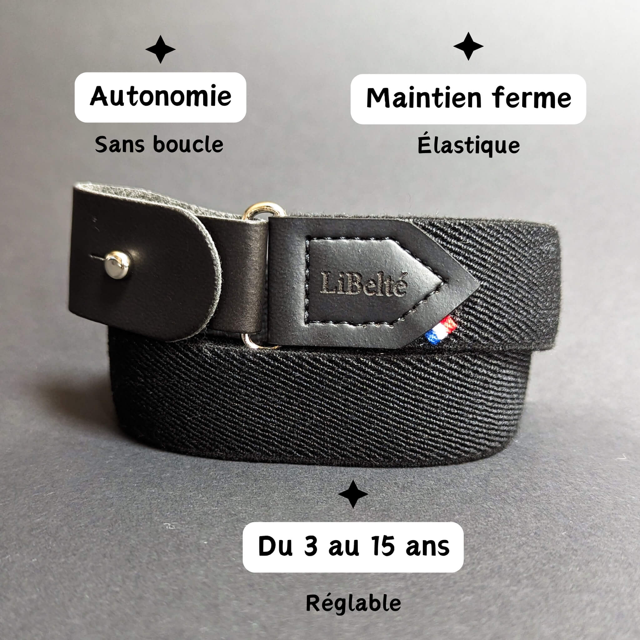 ceinture enfant noire