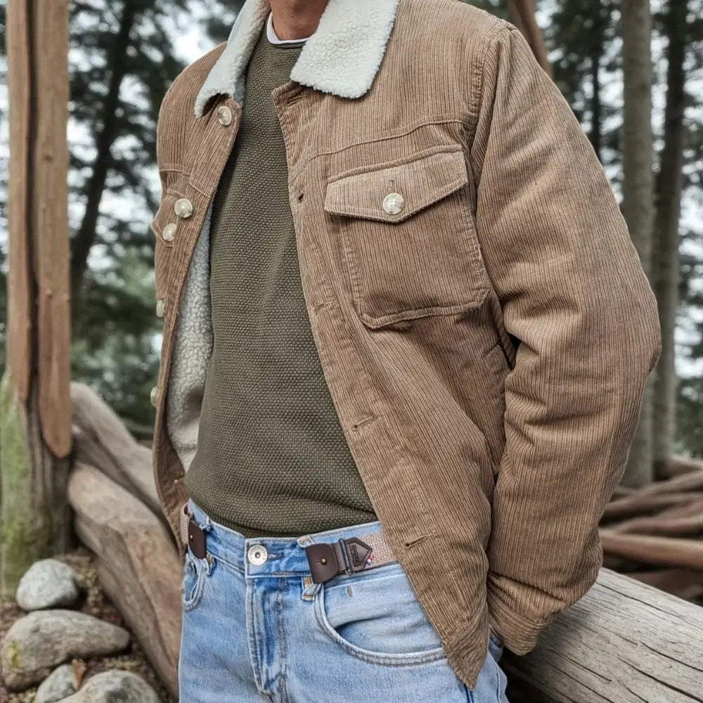 ceinture sans boucle libelte beige homme