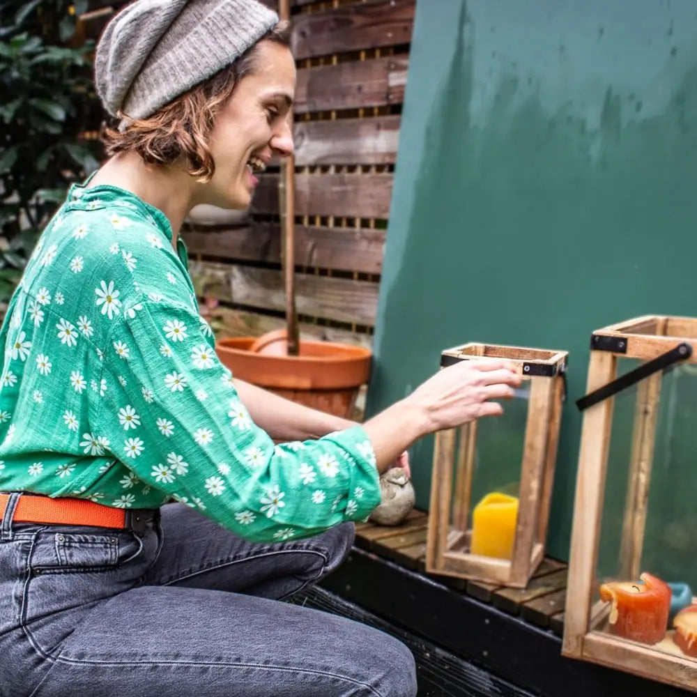 ceinture sans boucle elastique libelte orange