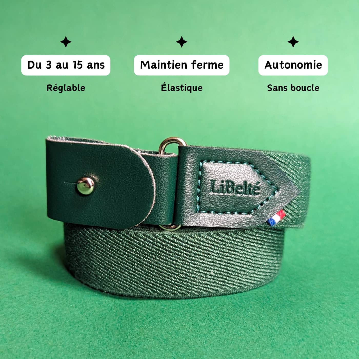 Ceinture Enfant Libelte Olive