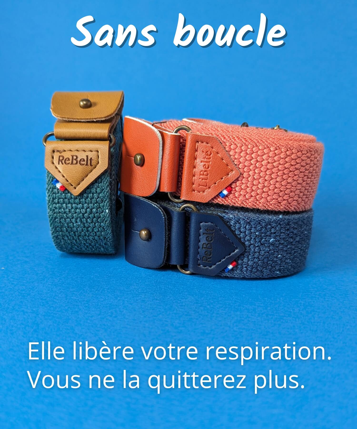 Lanière ceinture sans boucle best sale