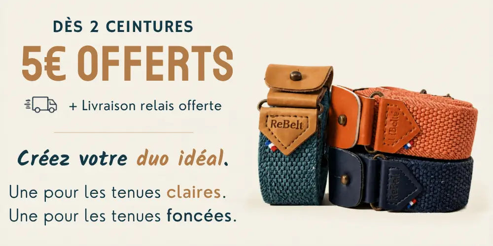 promotion ceinture sans boucle libelte