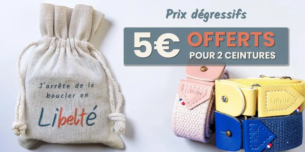 promotion ceinture sans boucle libelte 