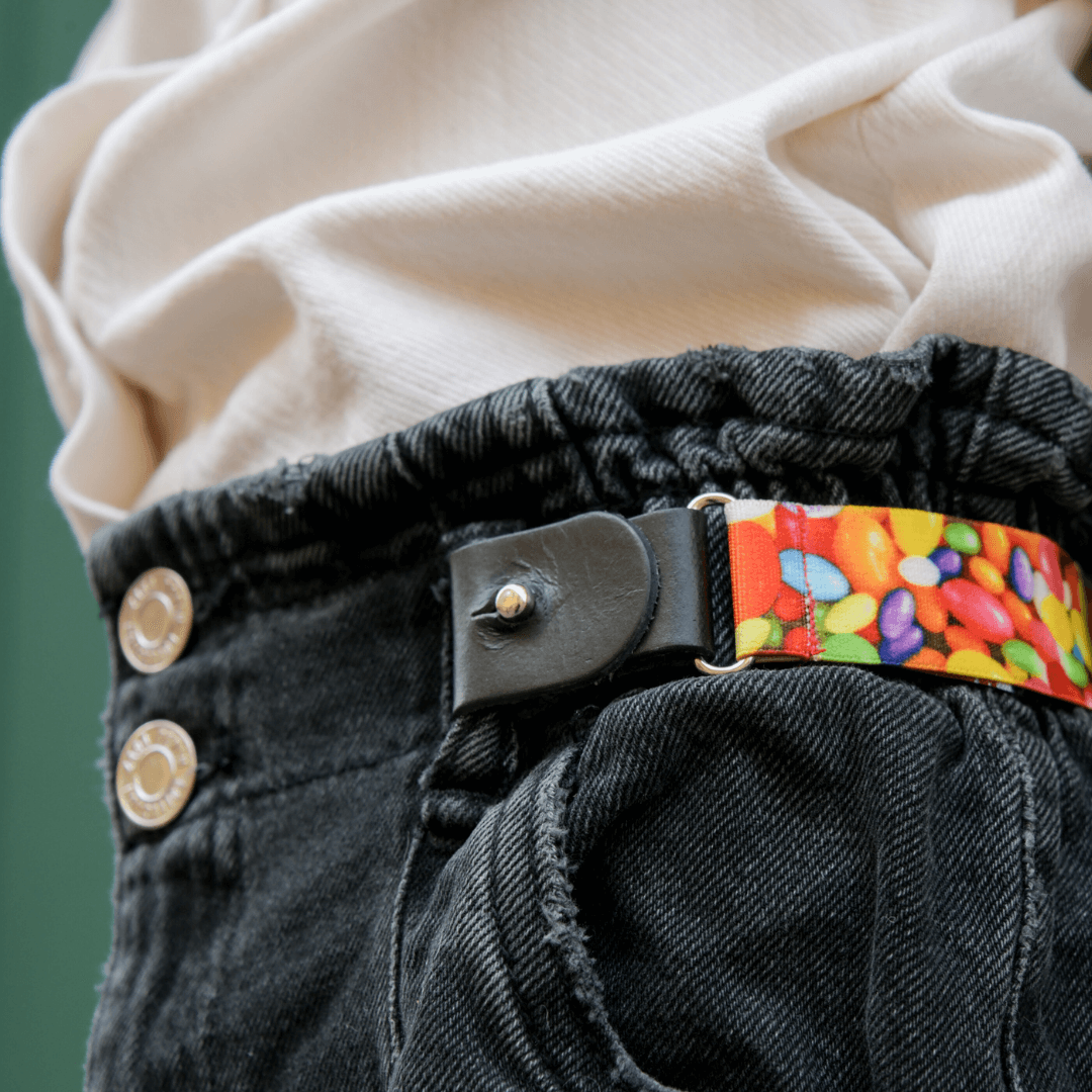 ceinture sans boucle elastique pour enfant