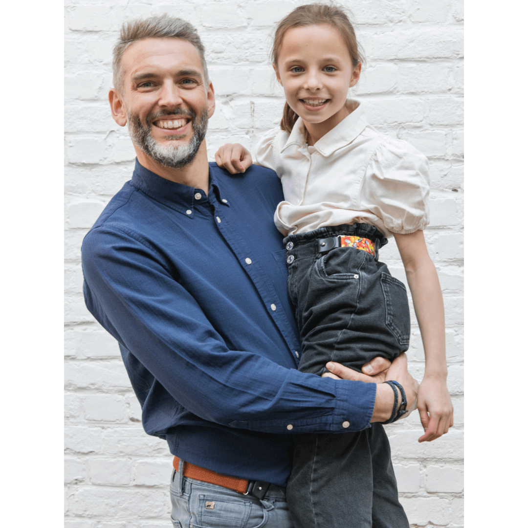 ceinture elastique sans boucle pour enfant